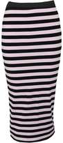 Thumbnail for your product : boohoo Olivia Striped Midi Skirt