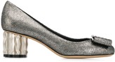 Thumbnail for your product : Ferragamo Chunky Heel Pumps