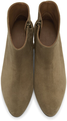Isabel Marant Taupe Dacken Ankle Boots