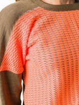 Thumbnail for your product : Junya Watanabe Colour Block Knitted Jumper