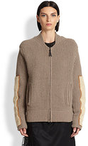Thumbnail for your product : Reed Krakoff Shearling-Patch Sweater