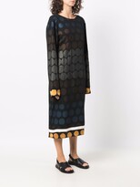 Thumbnail for your product : Marni Polka Dot-Print Midi Dress
