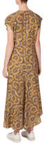 Thumbnail for your product : Skin and Threads Silk Stepped Hem Dress