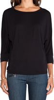 Thumbnail for your product : Lanston 3/4 Sleeve Boyfriend Sweatshirt