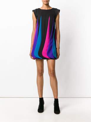Capucci layered colour dress