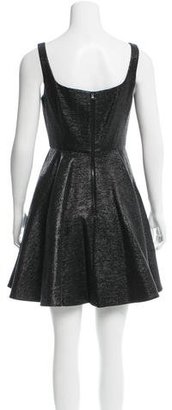 Jill Stuart Metallic A-Line Dress