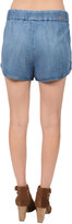 Thumbnail for your product : Level 99 Drawstring Lounge Shorts in Oak