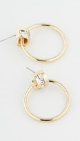Thumbnail for your product : Luv Aj The Mosaic Crystal Hoops