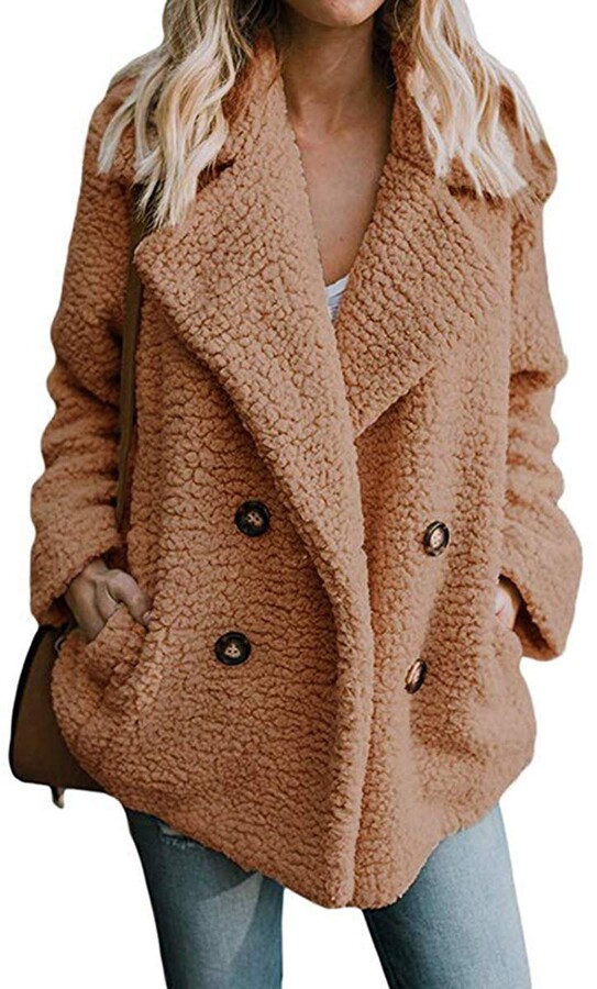 fuzzy teddy bear jacket