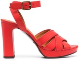 Thumbnail for your product : Chie Mihara Crossover-Strap Platform Sandals