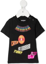 Thumbnail for your product : DSQUARED2 Kids Traveler Patch T-Shirt