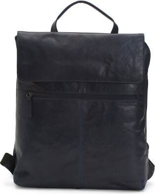 TJMAXX Buffalo Leather Voyager Maya Laptop Backpack For Men