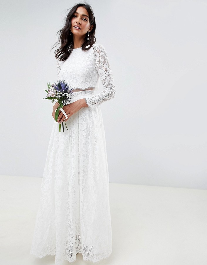 Long Sleeve Lace Wedding Gowns | Shop the world's largest 
