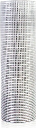 clihome 60inx100ft19GaugeHot-dipGalvanizedWireFenceRollGardenPlantMetalHardwareCloth