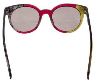 Fendi Round Cat-Eye Sunglasses