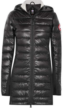 Canada Goose Hybridge Lite Hooded Quilted Shell Down Coat - Black