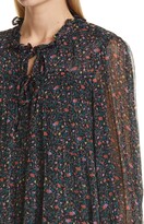 Thumbnail for your product : Sea Bennet Floral Print Long Sleeve Tunic Dress