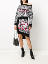 Thumbnail for your product : Just Cavalli Zebra Pattern Jumper
