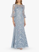 Thumbnail for your product : Adrianna Papell Corded Embroidered Dress, Light Blue