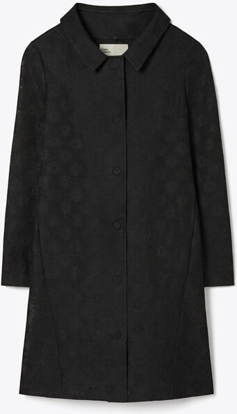 Tory Burch Cotton and Linen Daisy Coat