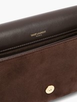 Thumbnail for your product : Saint Laurent Kate Tasselled Suede Cross-body Bag - Brown