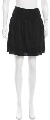 Chanel Metallic Mini Skirt
