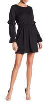 Thumbnail for your product : Everly Ruffle Sleeve Knit Dress