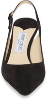 Thumbnail for your product : Jimmy Choo Erin Suede Slingback Pump