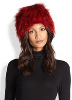 Thumbnail for your product : Adrienne Landau Fox Fur Hat