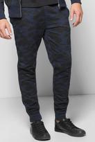 Thumbnail for your product : boohoo Skinny Fit Camo Joggers