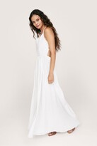 Thumbnail for your product : Nasty Gal Womens Strappy Backless Maxi Smock Dress