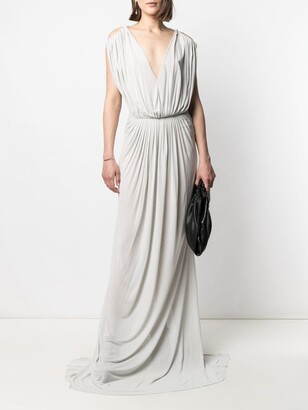 Rick Owens Drape-Design Gown
