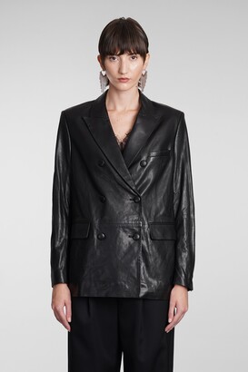 wholesale price and reliable quality Iro DOUMI Leather jacket