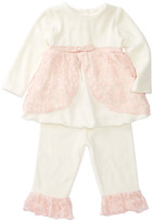 Thumbnail for your product : Wendy Bellissimo Velour Tunic & Pants Set (Baby Girls)
