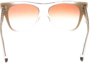 Dita Oversize Reflective Sunglasses