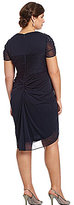 Thumbnail for your product : Adrianna Papell Plus Shirred Sweetheart-Neckline Dress