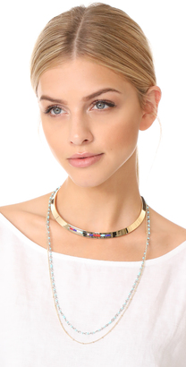 Rebecca Minkoff Louisa Layered Collar Necklace
