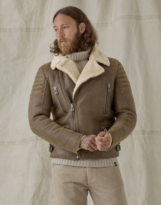 Belstaff Fraser Shearling Jacket - ShopStyle Outerwear