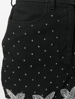 Thumbnail for your product : Wandering Crystal Embellished Mini Skirt