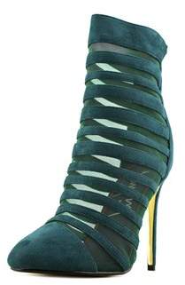 Luichiny Carried Away Women Us 6 Green Mid Calf Boot.