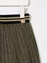 Thumbnail for your product : Little Marc Jacobs lurex pleated skirt
