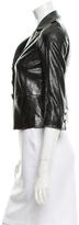 Thumbnail for your product : Tory Burch Fitted Leather Jacket