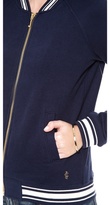 Thumbnail for your product : Juicy Couture Racer Rib Bomber Jacket