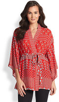 Thumbnail for your product : Josie Eclipse Printed Short Robe