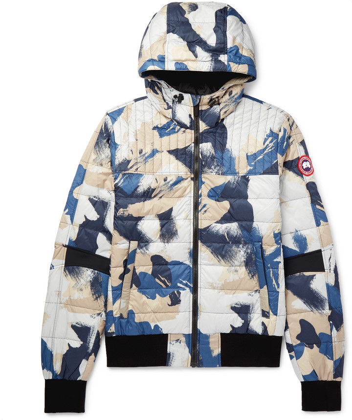 canada goose slim fit cabri hooded jacket