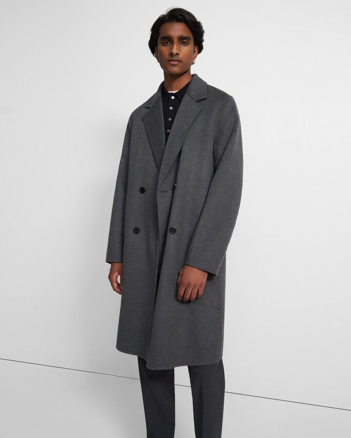 Theory Suffolk Coat in Double-Face Wool Cashmere - ShopStyle