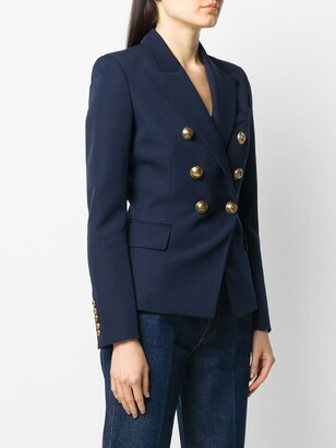 Balmain Fitted Double-Breasted Jacket
