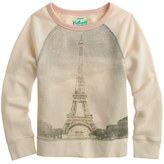 Thumbnail for your product : J.Crew Girls' Eiffel Tower sweatshirt