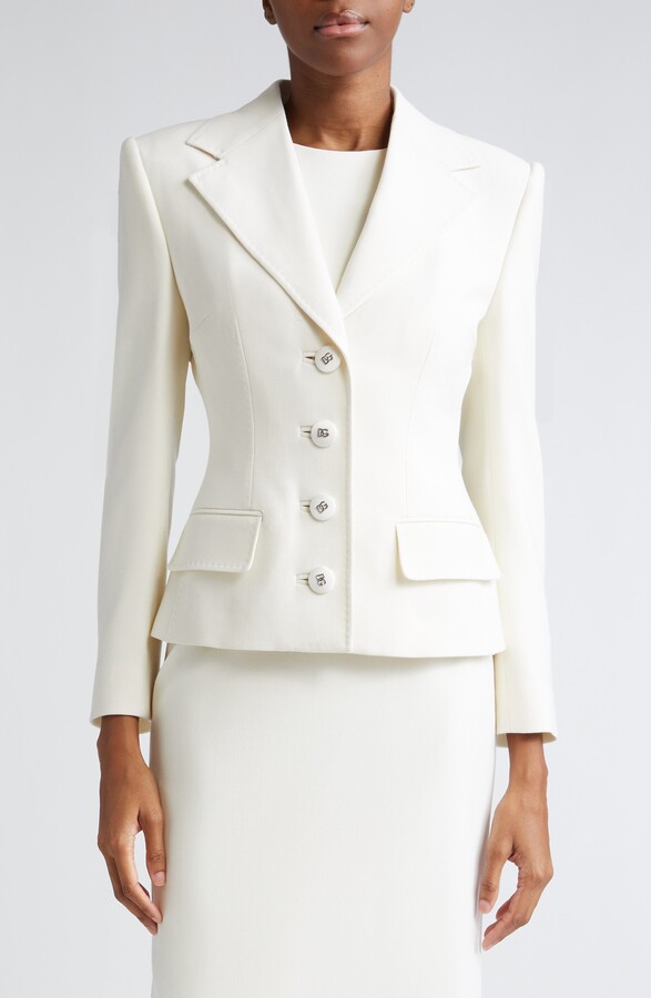 Dolce & Gabbana Stretch Wool Blazer
