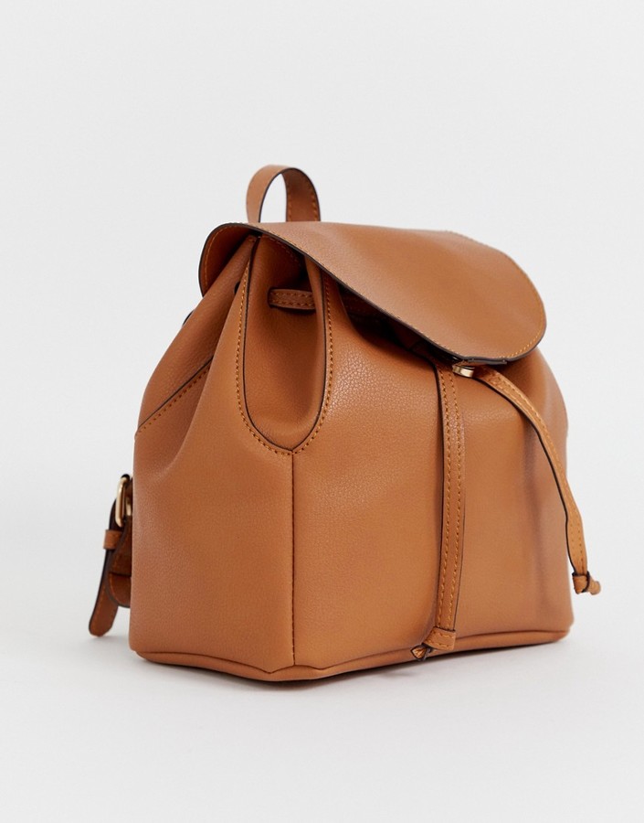 ASOS DESIGN soft minimal backpack ShopStyle